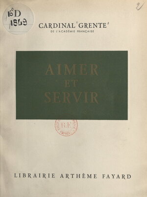 cover image of Aimer et servir